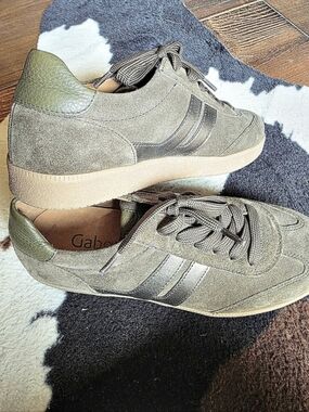 Gabor 73.300 Retro Street Sneaker Women's Green Sneakers